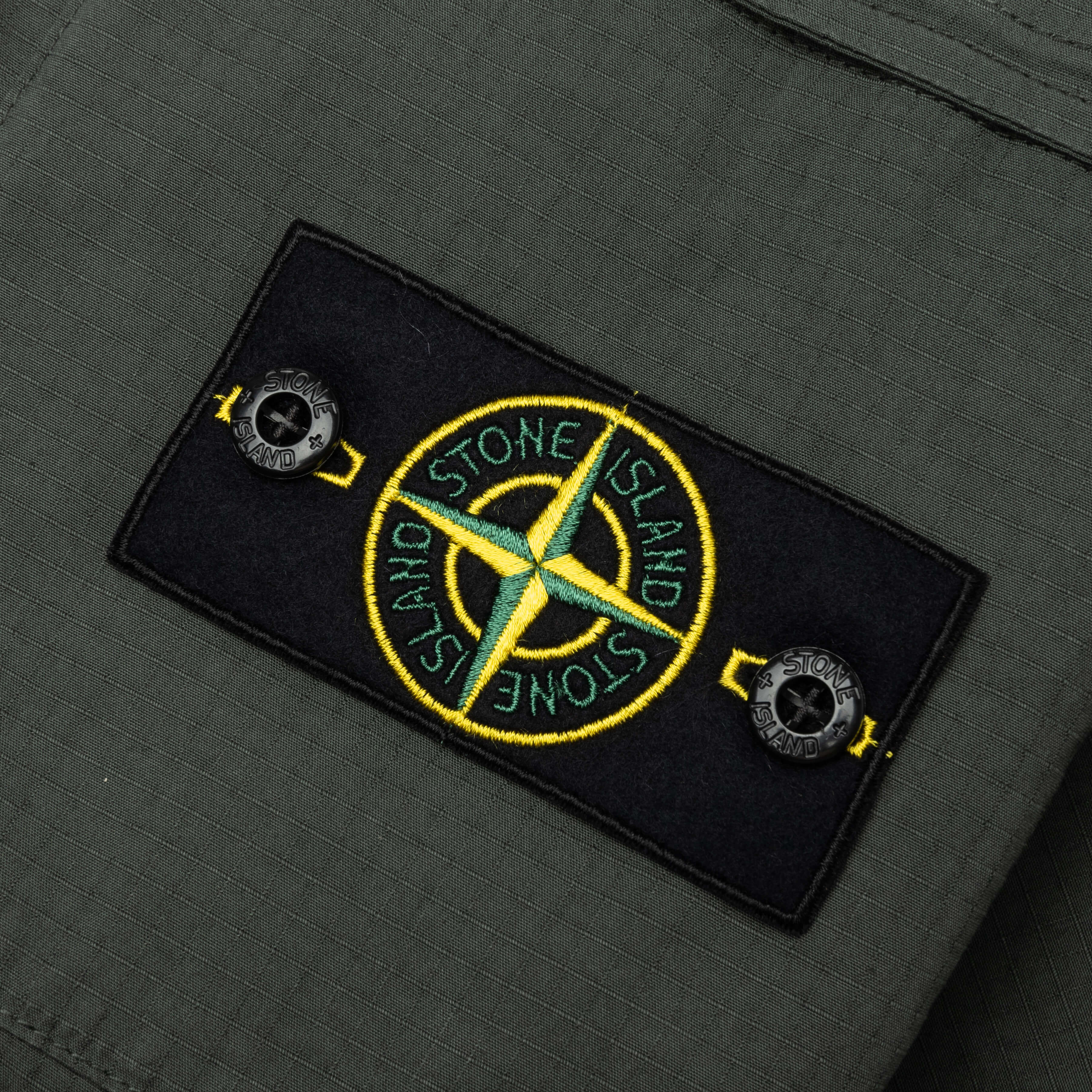 Stone Island Loose Fit Cargo Pants - Musk