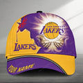 FINAL SALE - NEW CUSTOMIZED NBA09 LLA LOS ANGELES LAKERS CLASSIC CAP