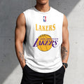 FINAL SALE - NEW CUSTOMIZED NBA09 LLA LOS ANGELES LAKERS TANKTOP & GYM SHIRT