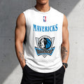 FINAL SALE - NEW CUSTOMIZED NBA18 DMA DALLAS MAVERICKS TANKTOP & GYM SHIRT