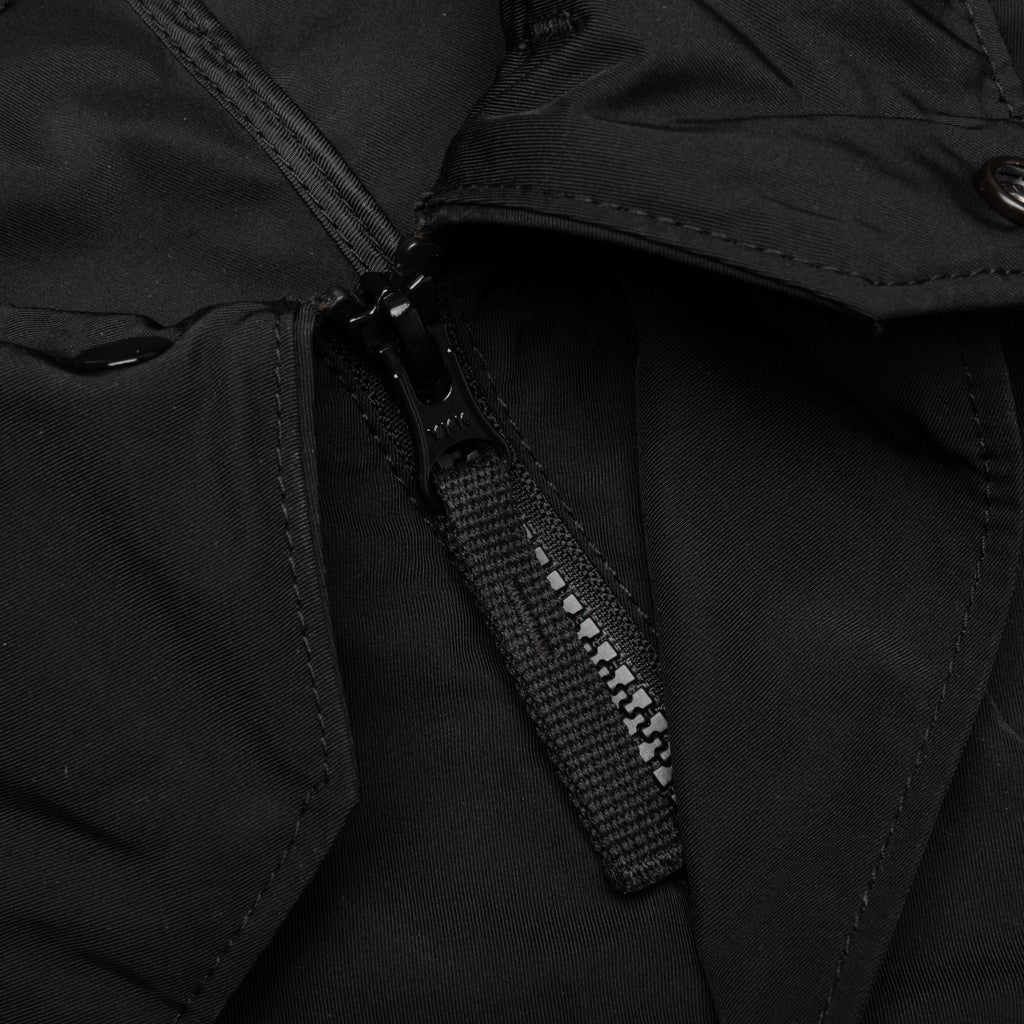 Stone Island Micro Twill Hooded Jacket - Black