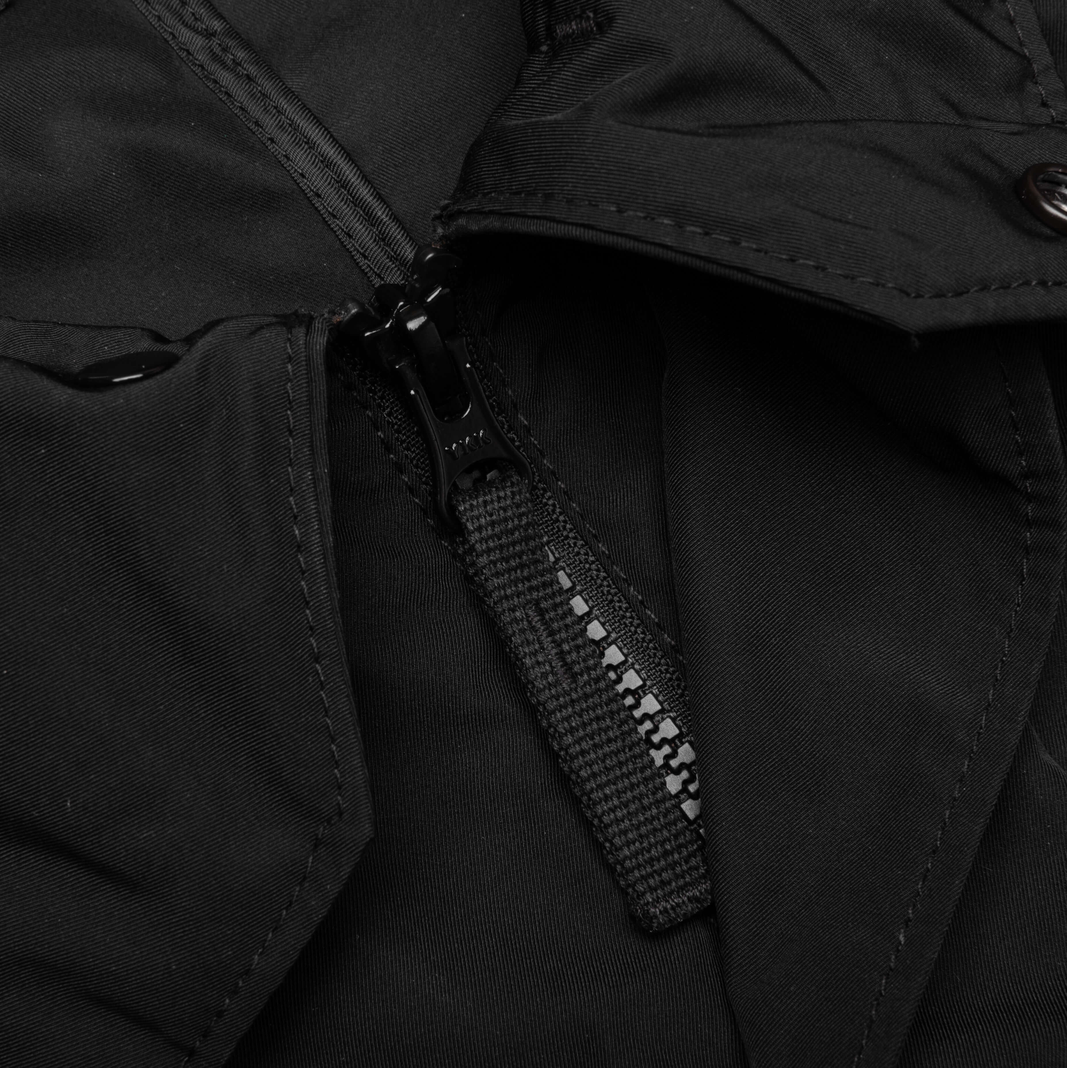 Stone Island Micro Twill Hooded Jacket - Black