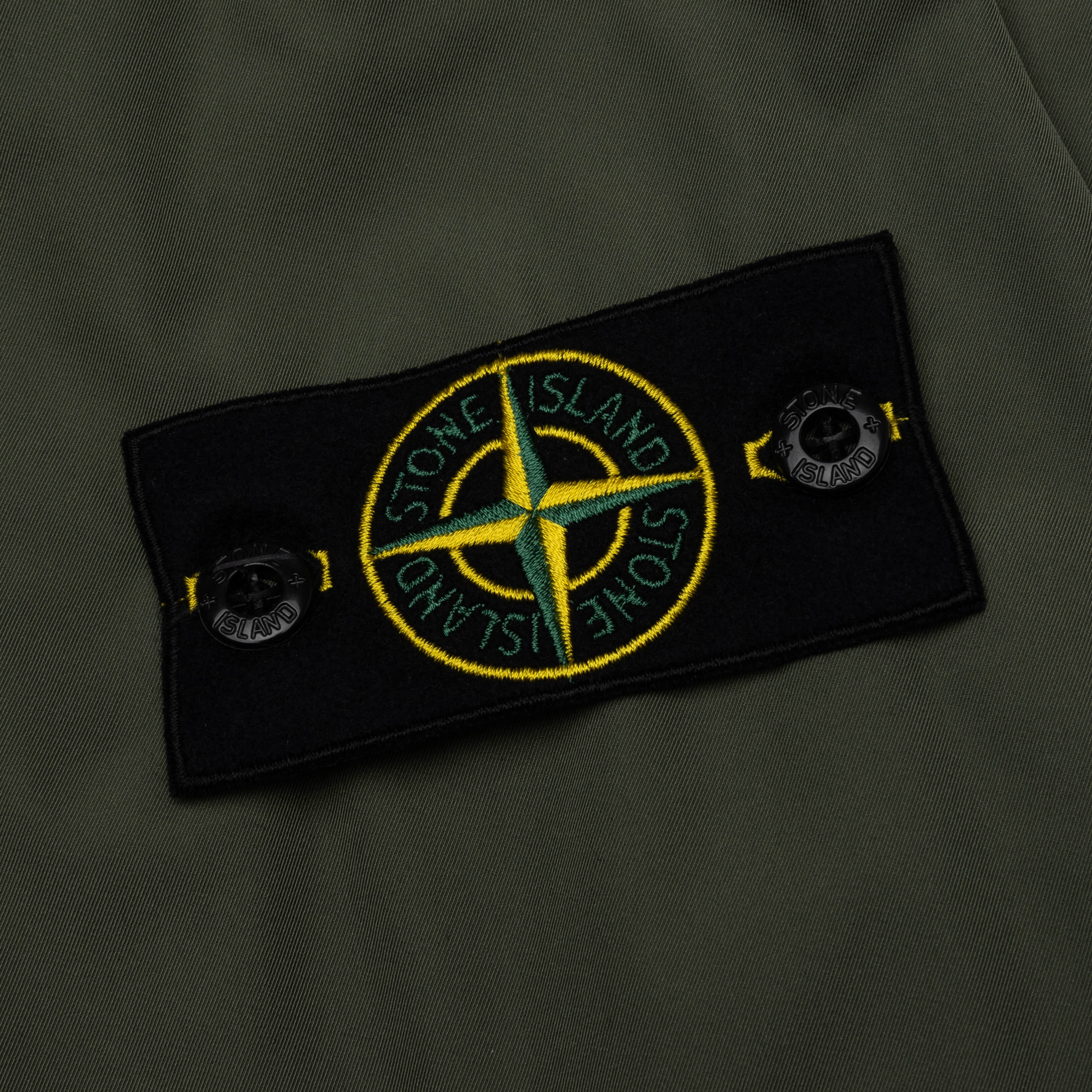 Stone Island Micro Twill Hooded Jacket - Musk