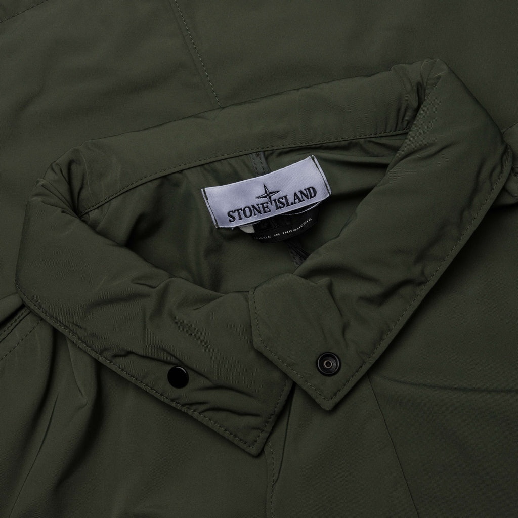 Stone Island Micro Twill Hooded Jacket - Musk