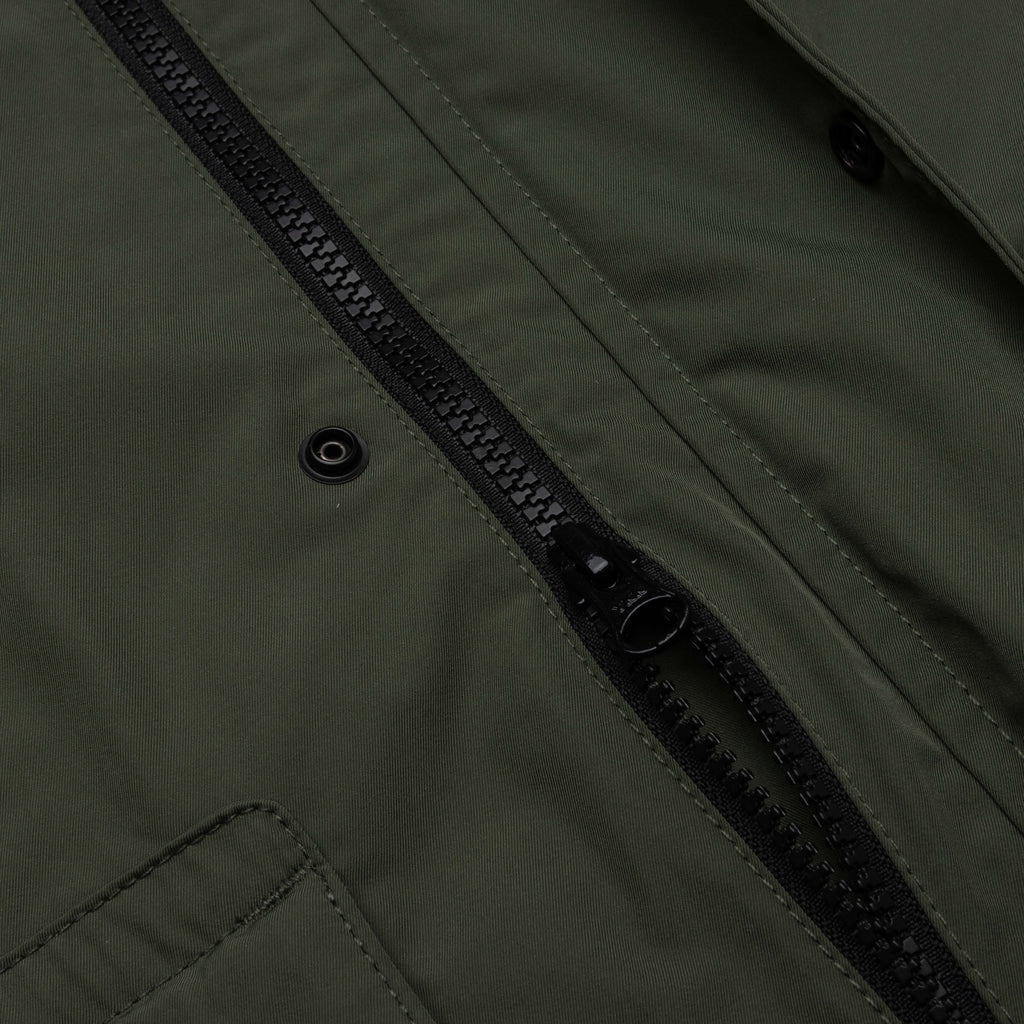 Stone Island Micro Twill Hooded Jacket - Musk