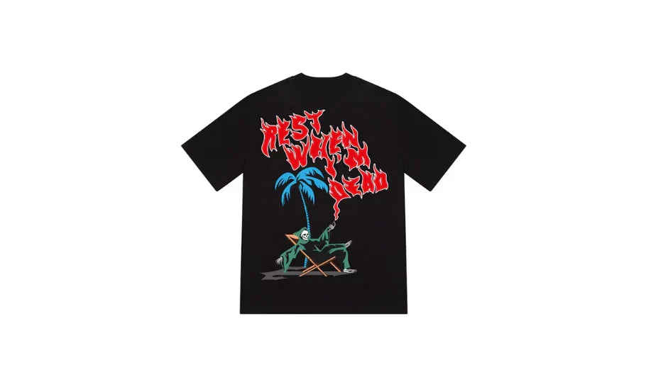 Trapstar Rest When I'm Dead - Black/White Ironleague