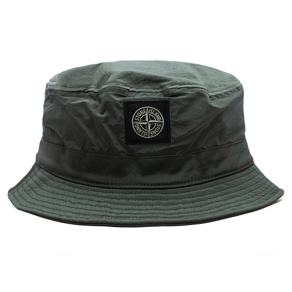 Stone Island Nylon Metal Bucket Hat - Musk