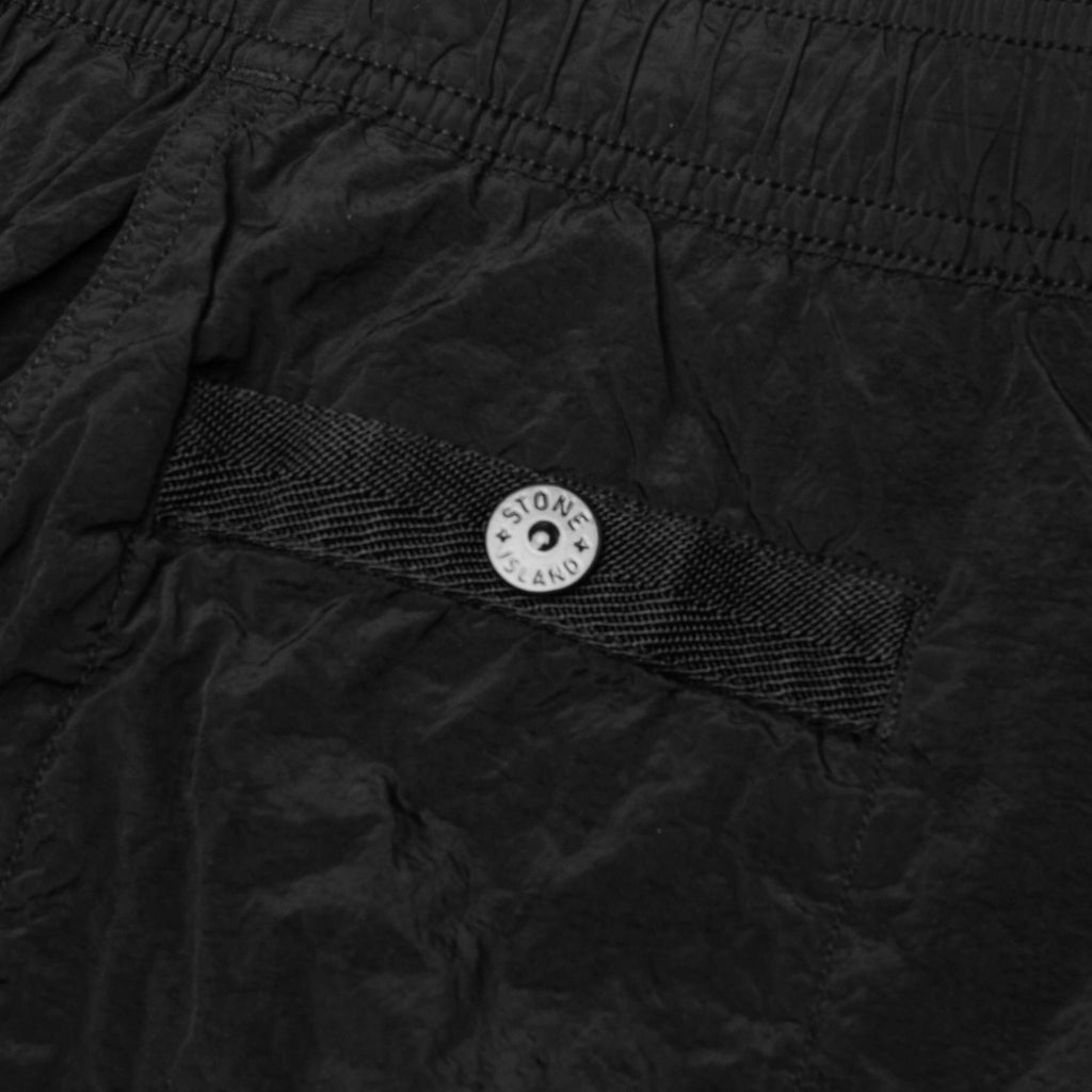 Stone Island Patch Bermuada Shorts - Black