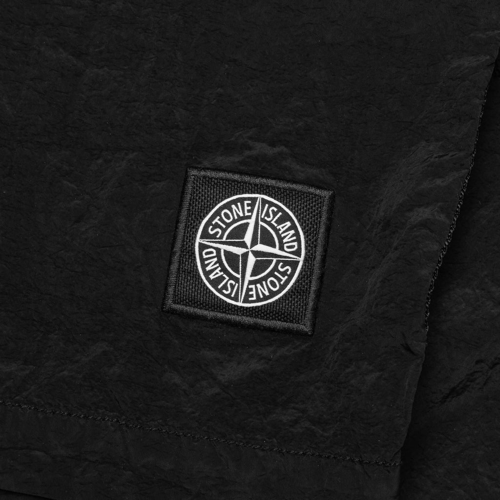 Stone Island Patch Bermuada Shorts - Black
