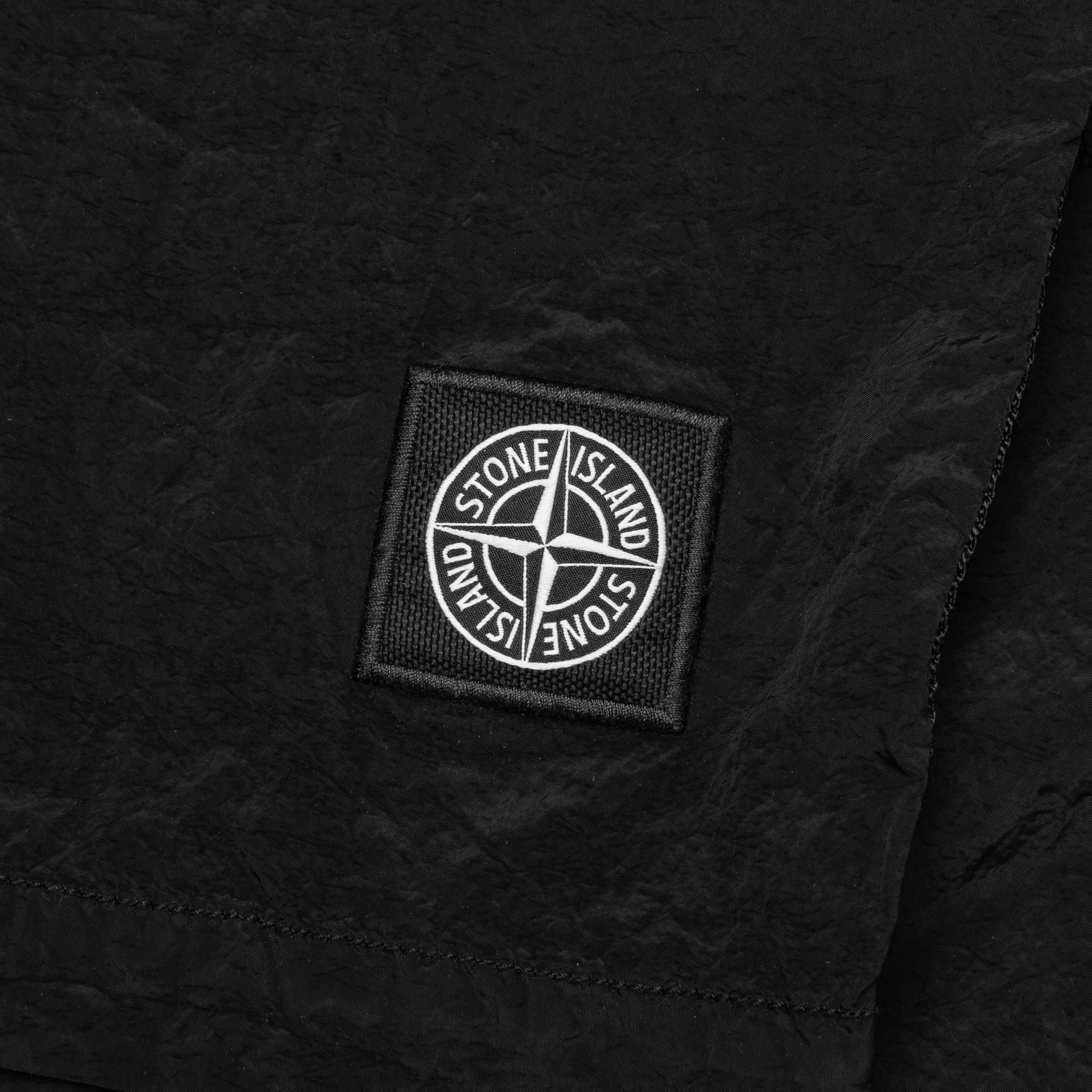 Stone Island Patch Bermuada Shorts - Black