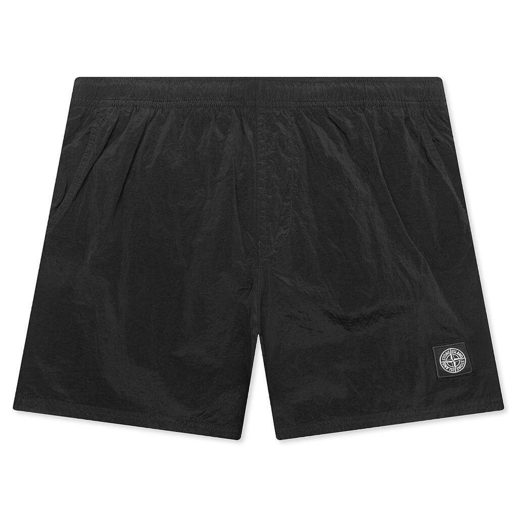 Stone Island Nylon Metal Regular Fit Shorts - Black