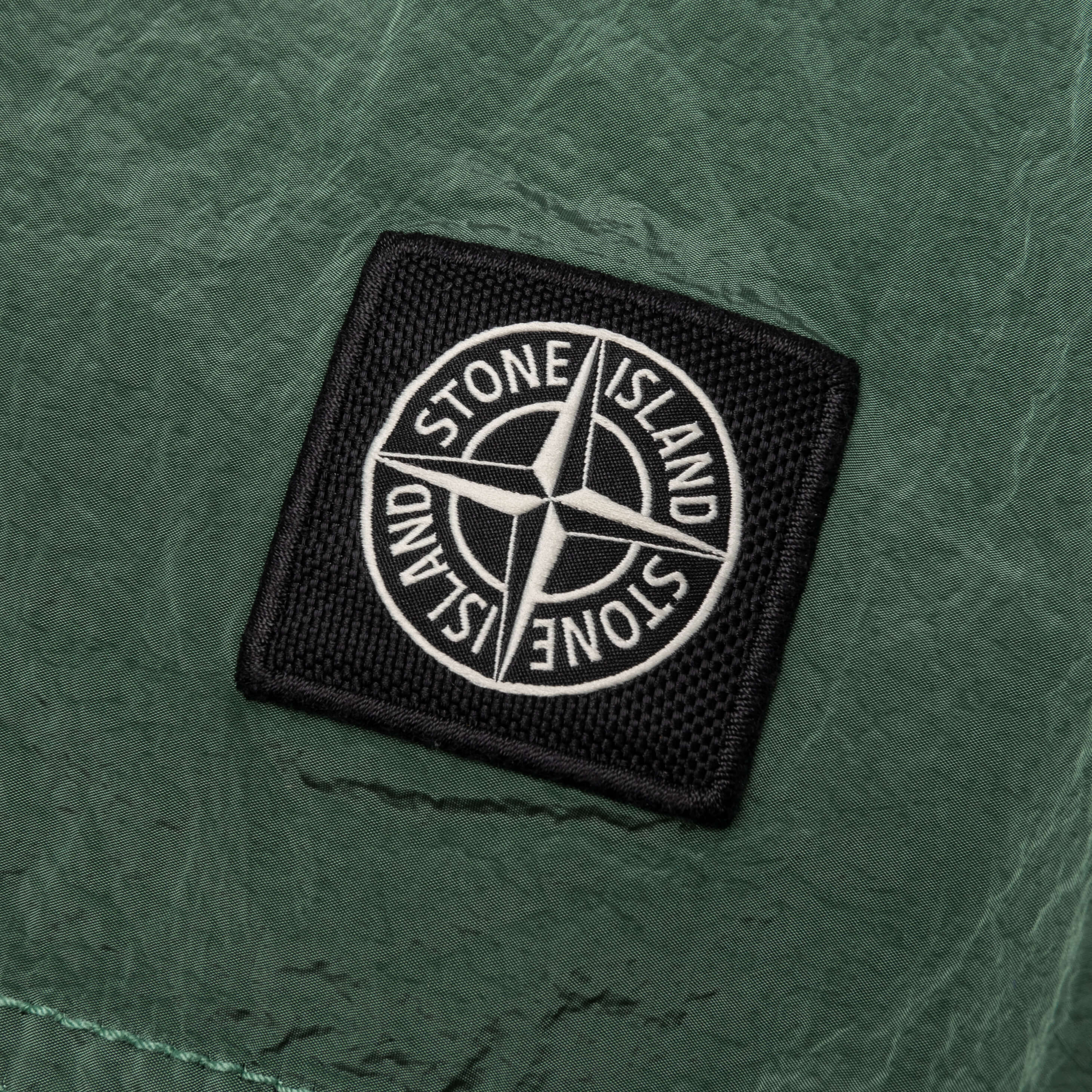 Stone Island Nylon Metal Regular Fit Shorts - Light Green