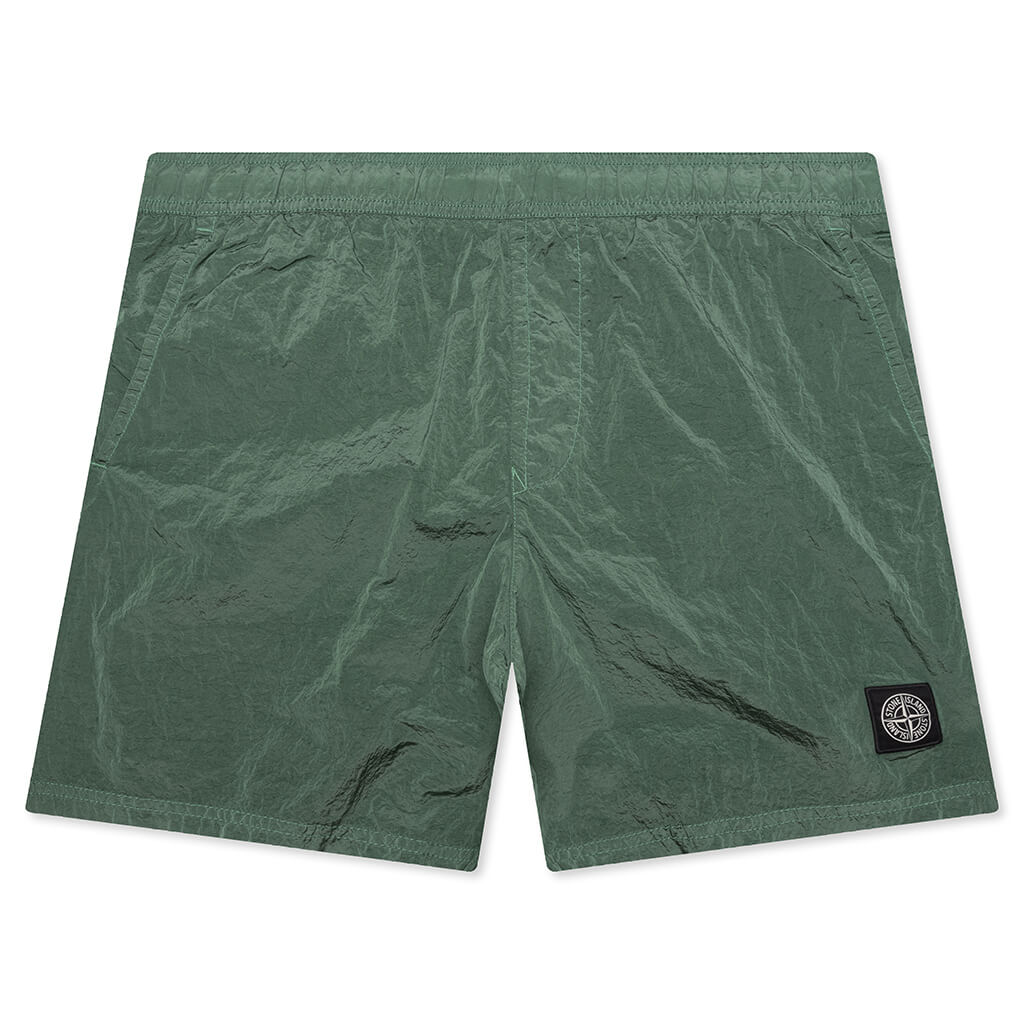Stone Island Nylon Metal Regular Fit Shorts - Light Green