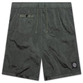 Stone Island Patch Bermuada Shorts - Musk