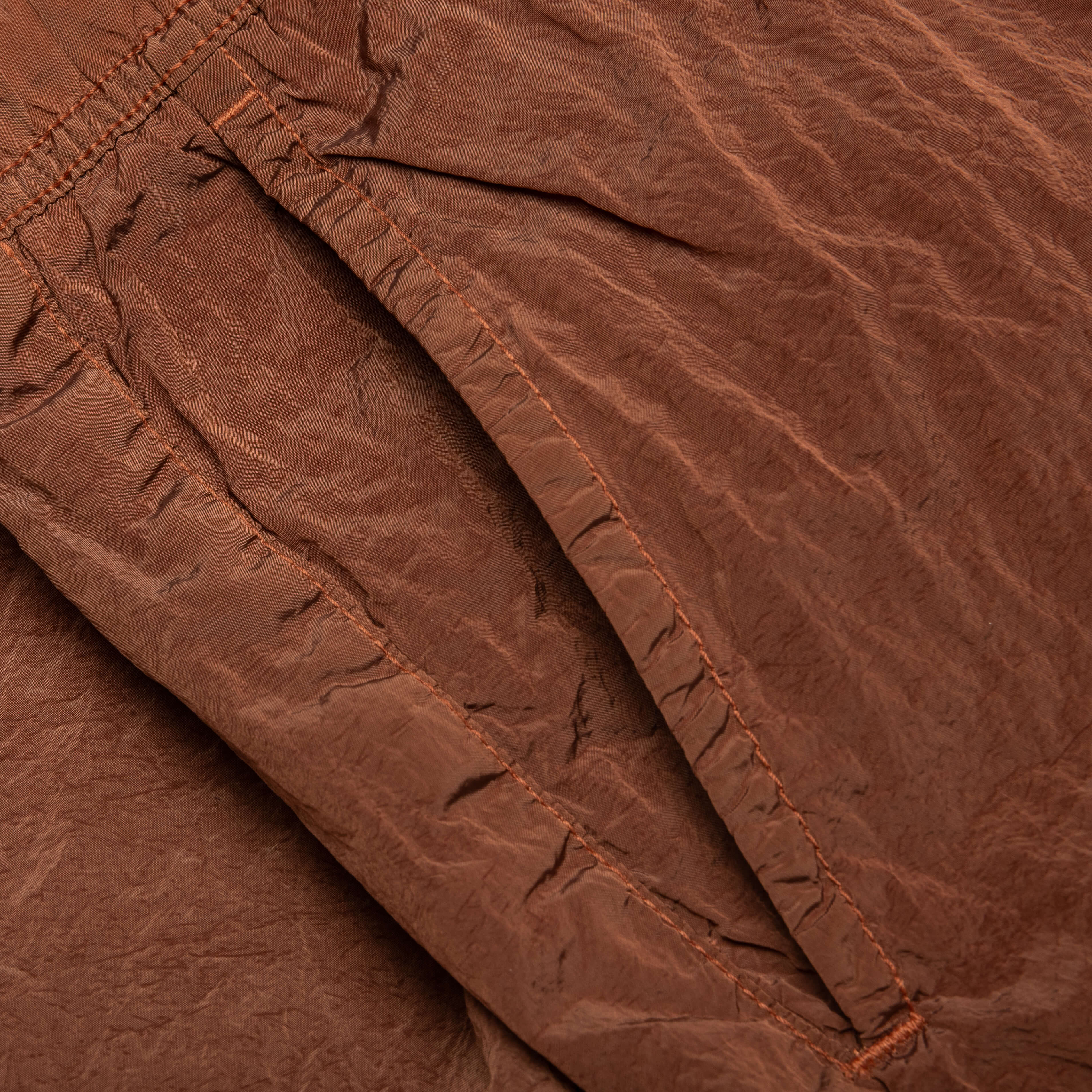 Stone Island Nylon Metal Regular Fit Shorts - Rust
