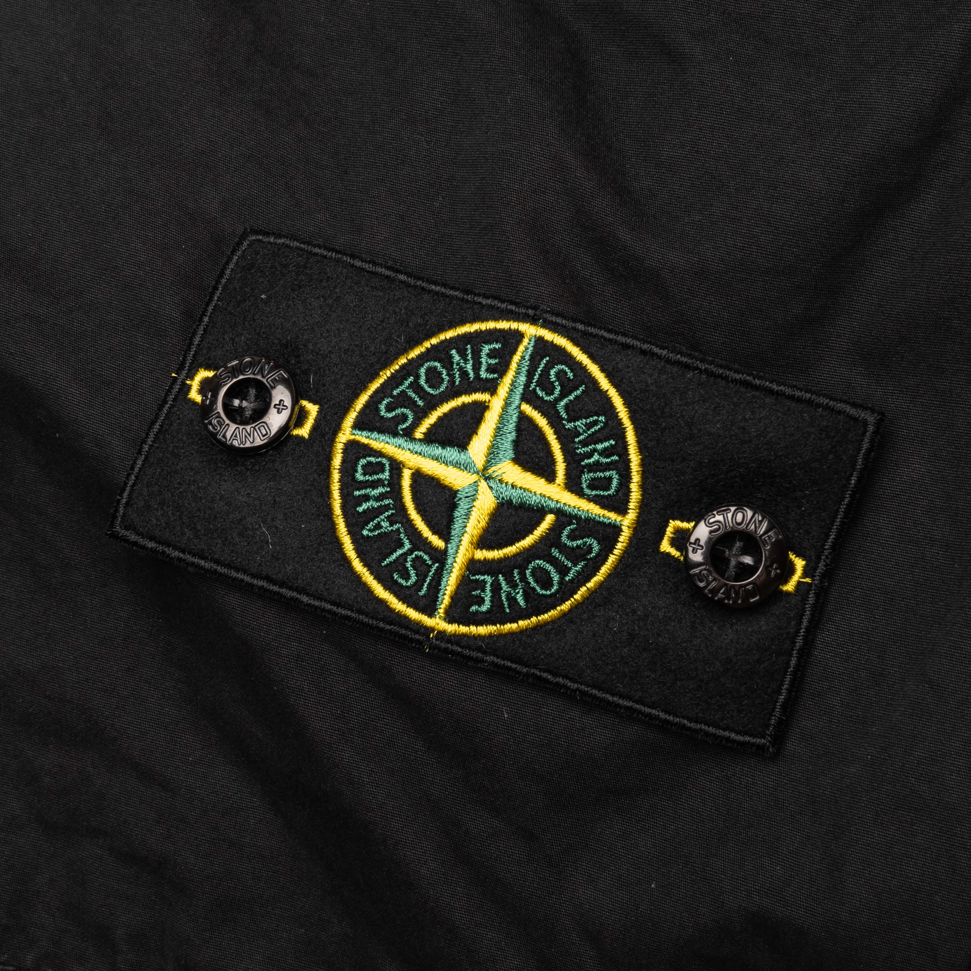Stone Island Old Treatment Comfort Fit Cargo Pants - Black