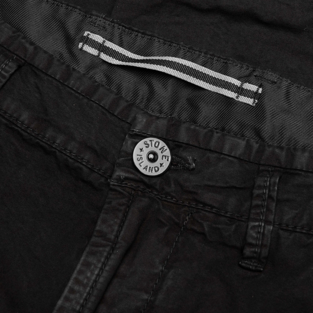 Stone Island Old Treatment Comfort Fit Cargo Pants - Black