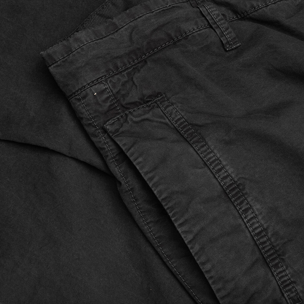 Stone Island Old Treatment Comfort Fit Cargo Pants - Charcoal