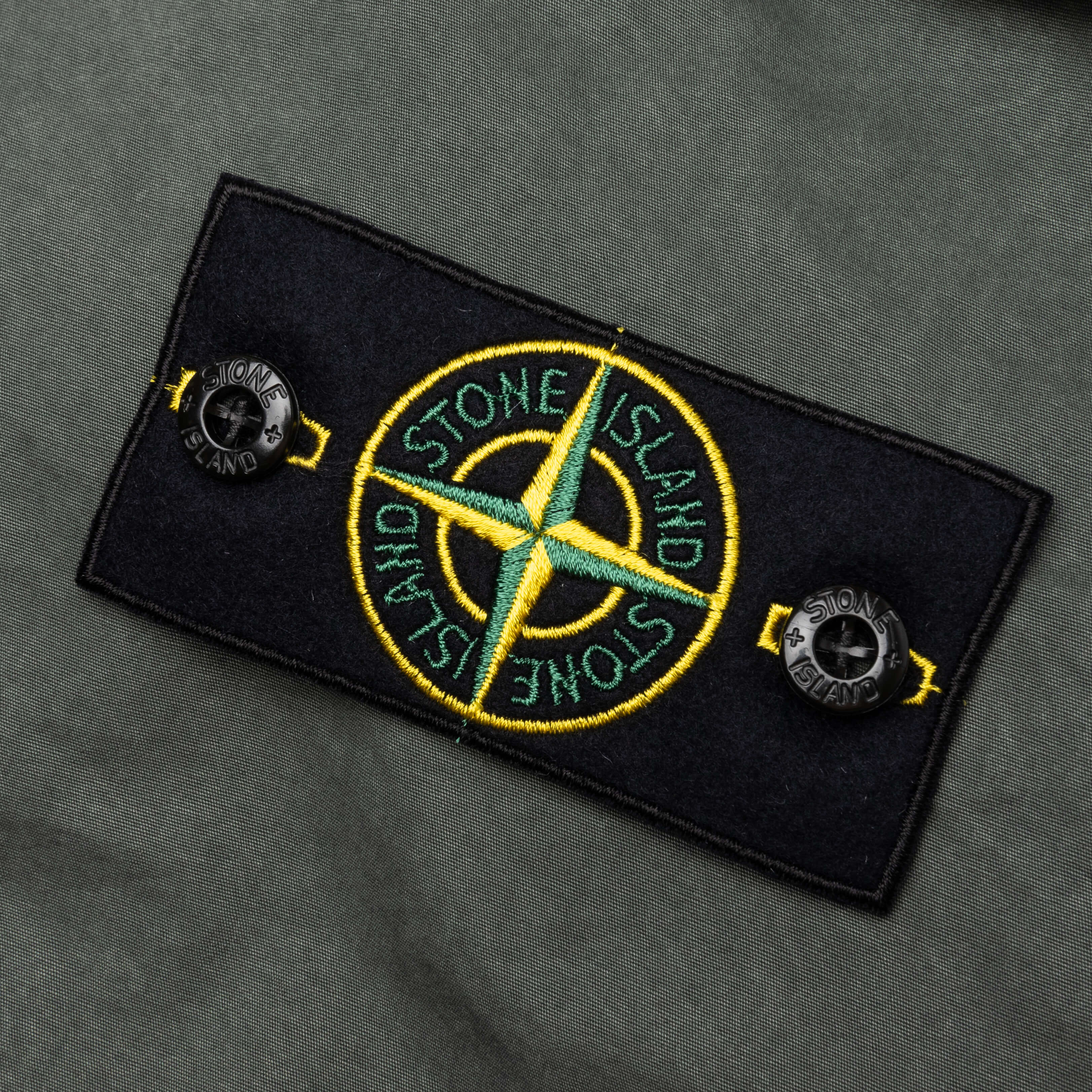 Stone Island Old Treatment Comfort Fit Cargo Pants - Musk