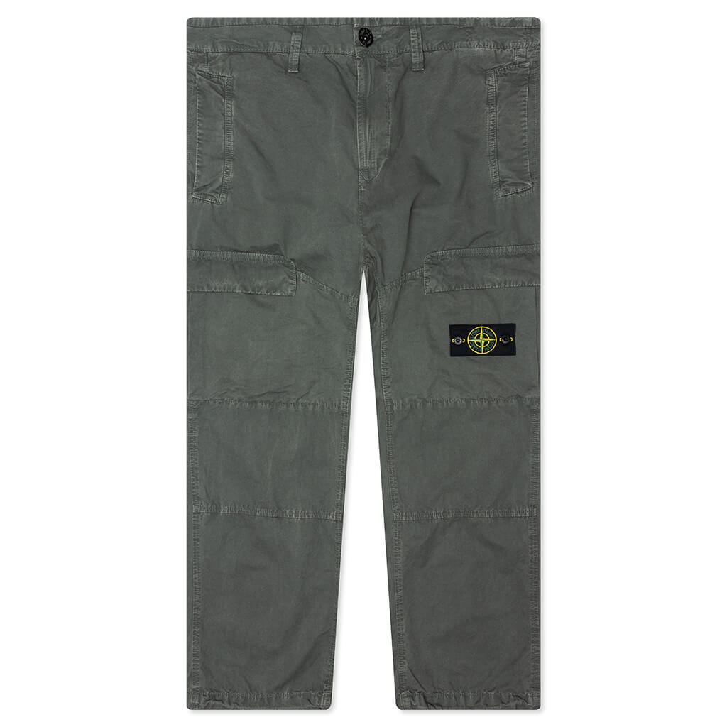 Stone Island Old Treatment Comfort Fit Cargo Pants - Musk