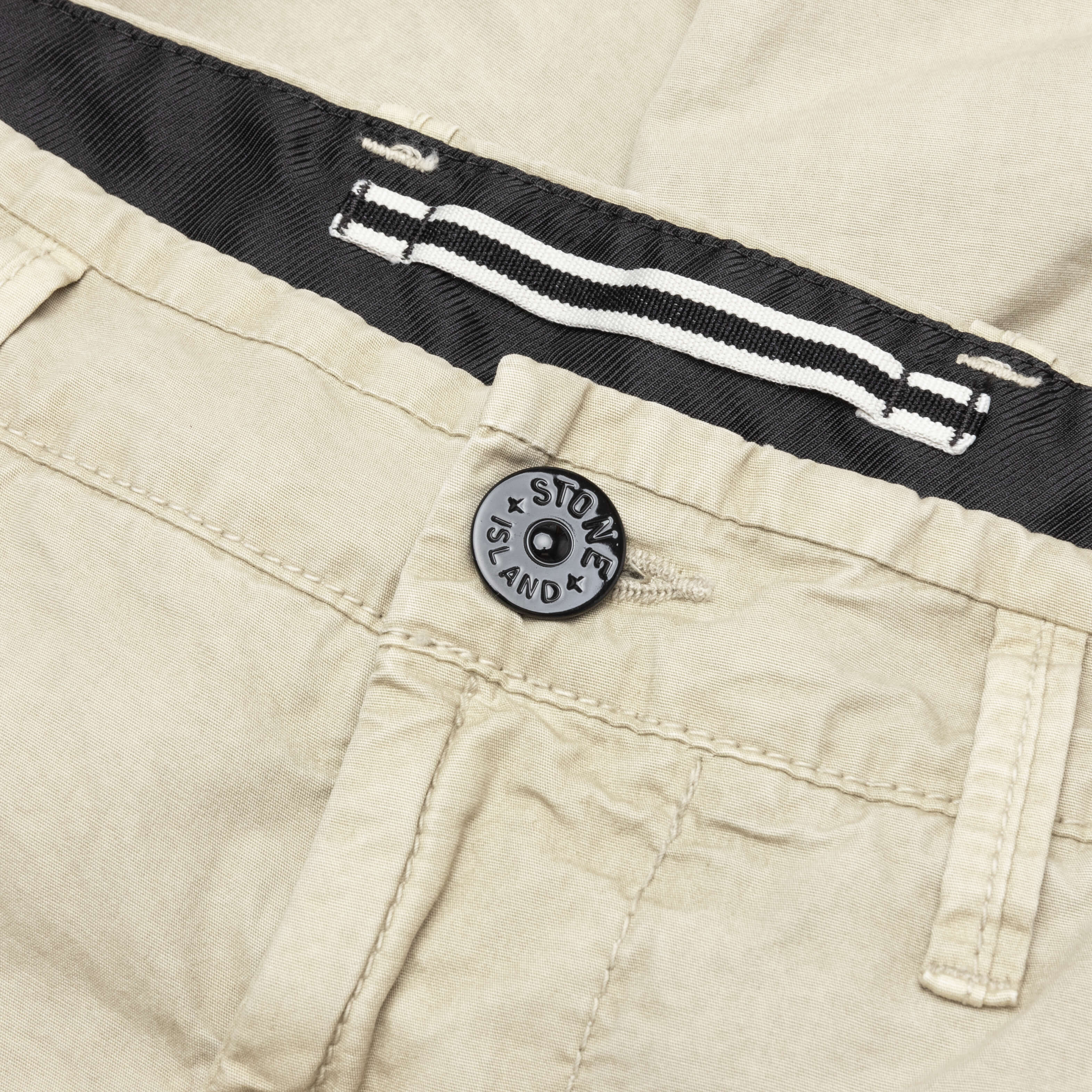 Stone Island Old Treatment Comfort Fit Cargo Pants - Sand