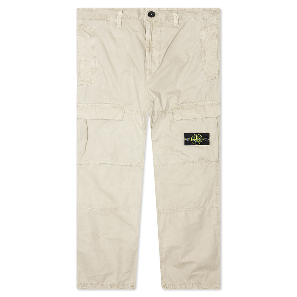 Stone Island Old Treatment Comfort Fit Cargo Pants - Sand