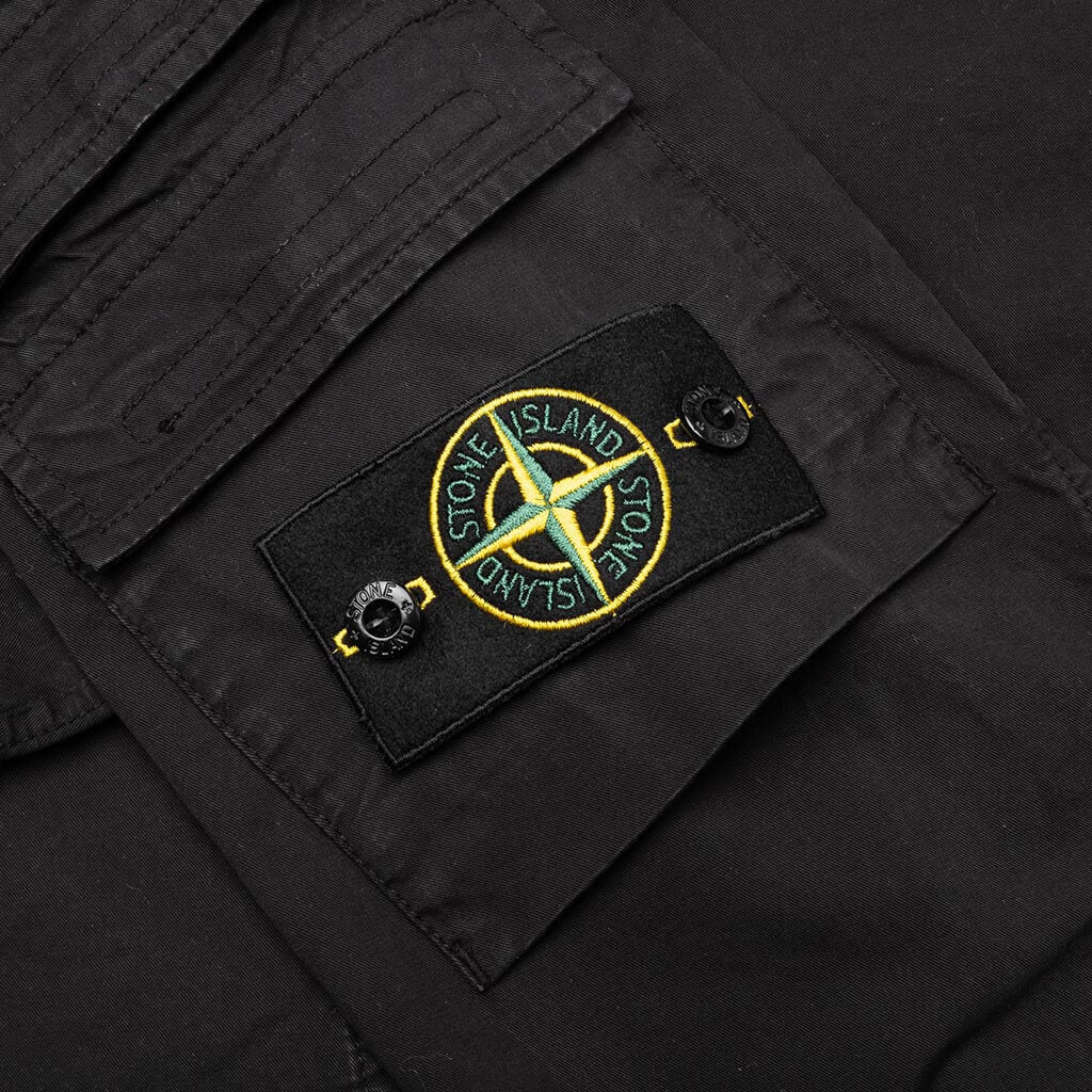 Stone Island Overshirt - Black