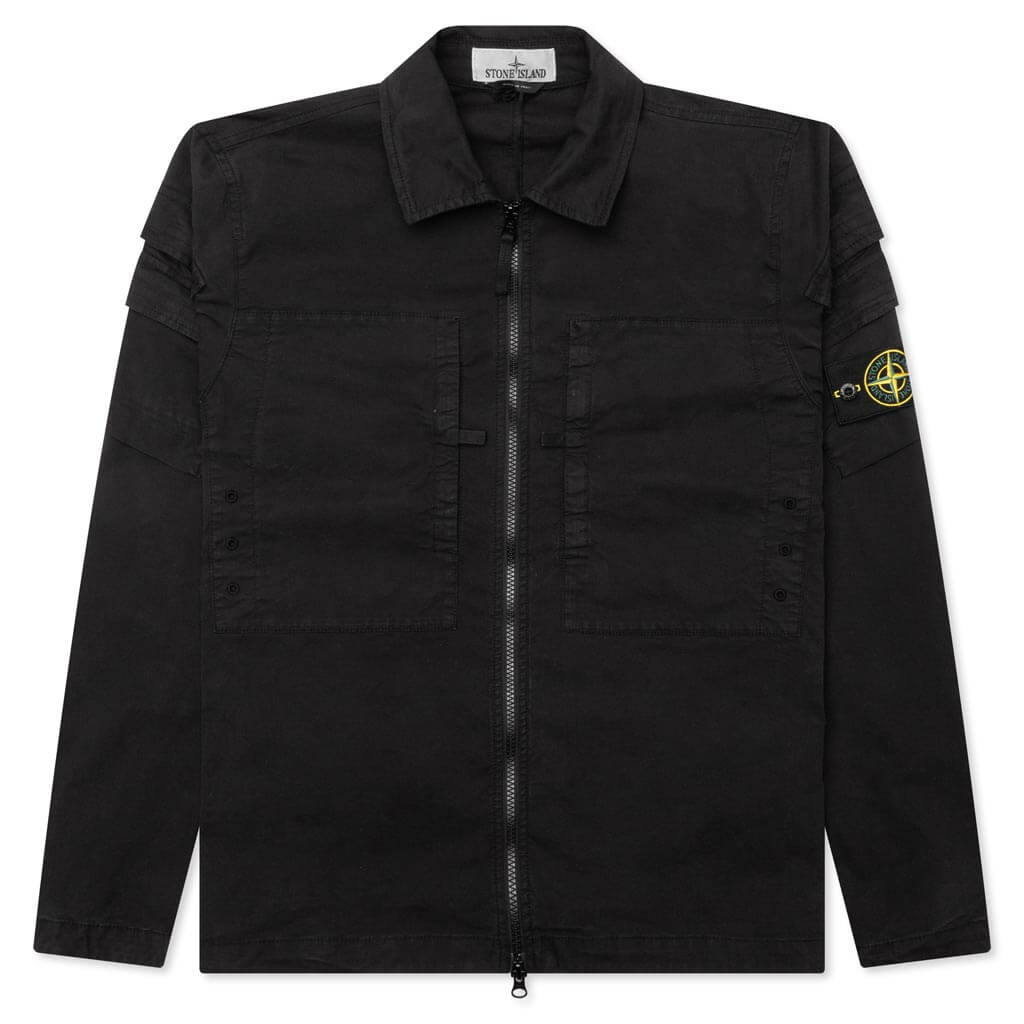 Stone Island Overshirt - Black