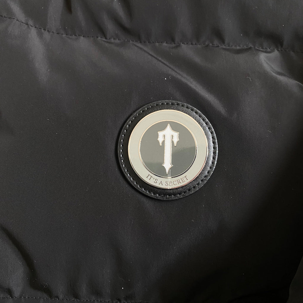 Trapstar Oversized Irongate Puffer Jacket - Black Ironleague