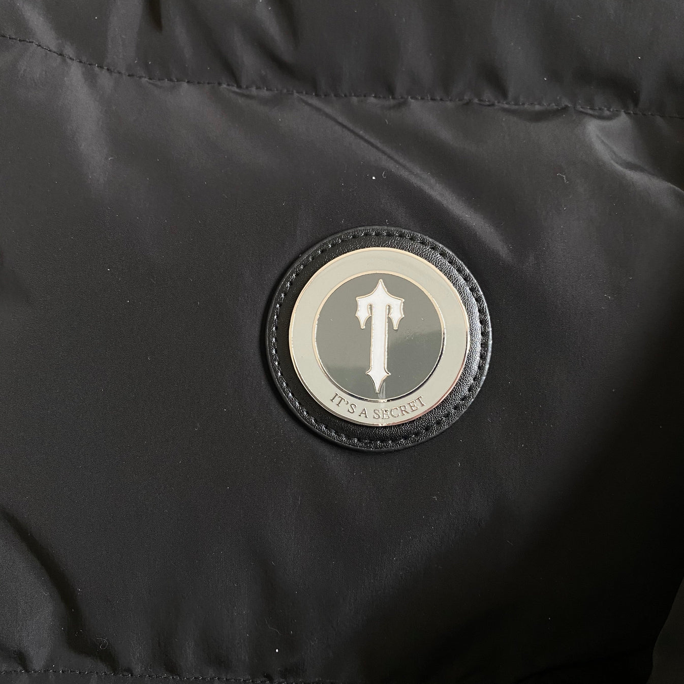 Trapstar Oversized Irongate Puffer Jacket - Black Ironleague