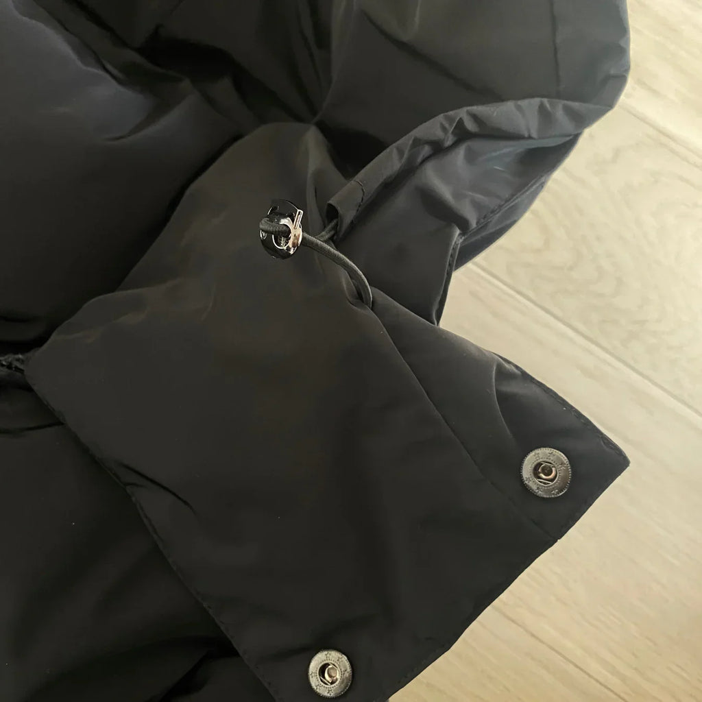 Trapstar Oversized Irongate Puffer Jacket - Black Ironleague