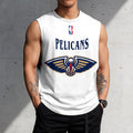 FINAL SALE - NEW CUSTOMIZED NBA30 NOP NEW ORLEANS PELICANS TANKTOP & GYM SHIRT