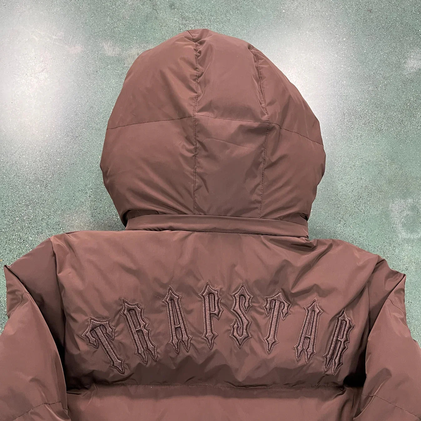 Trapstar Irongate Puffer Jacket - Brown Ironleague