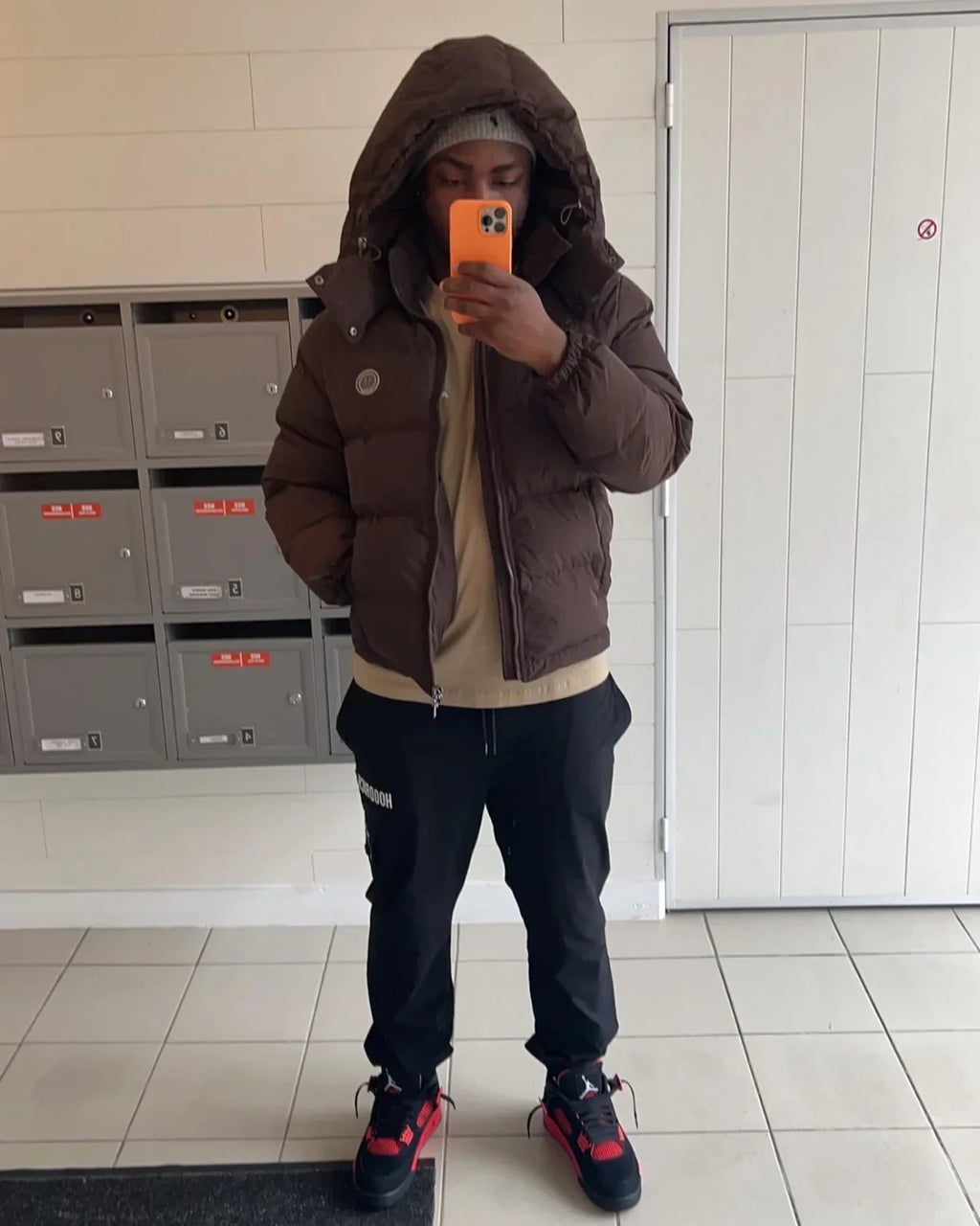 Trapstar Irongate Puffer Jacket - Brown Ironleague