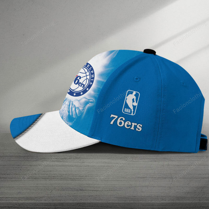 FINAL SALE - NEW CUSTOMIZED NBA26 P76 PHILADELPHIA 76ERS CLASSIC CAP