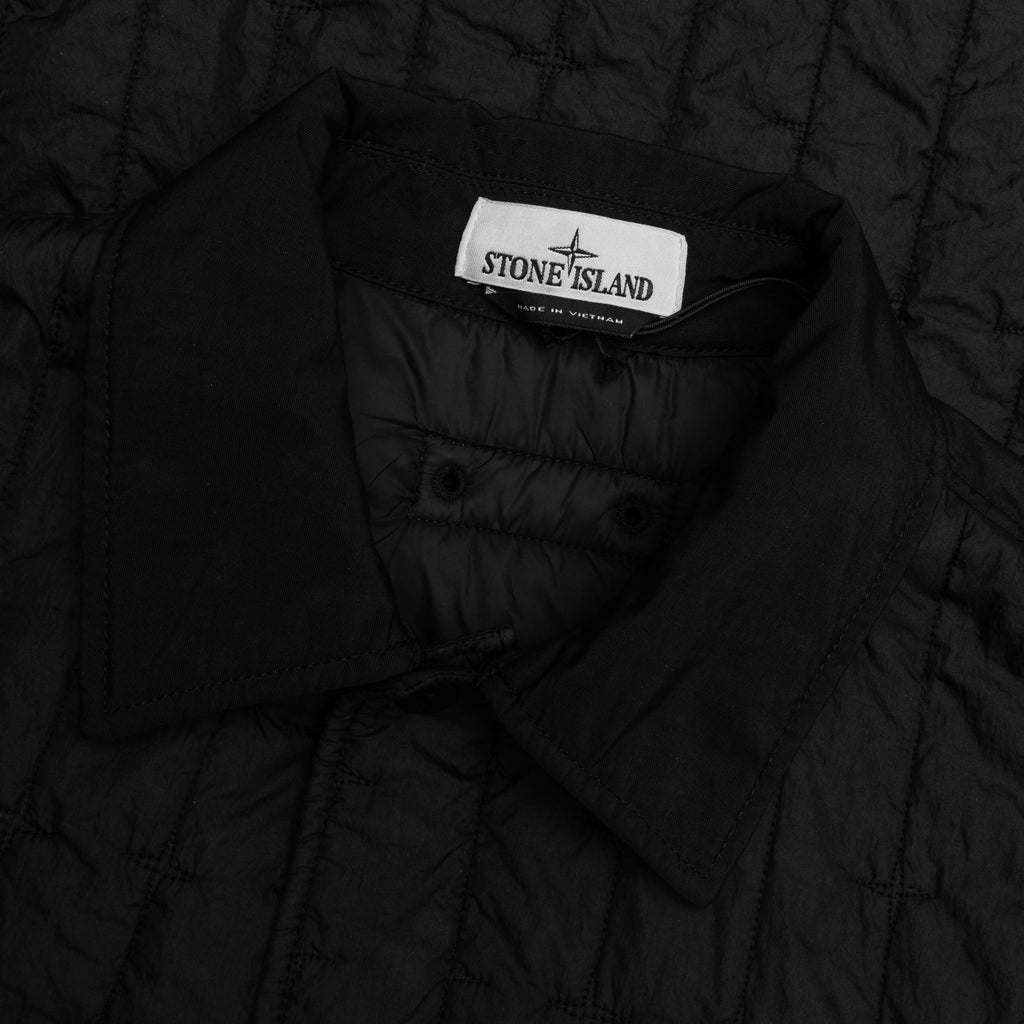Stone Island Quilted Nylon Stella Jacket - Black