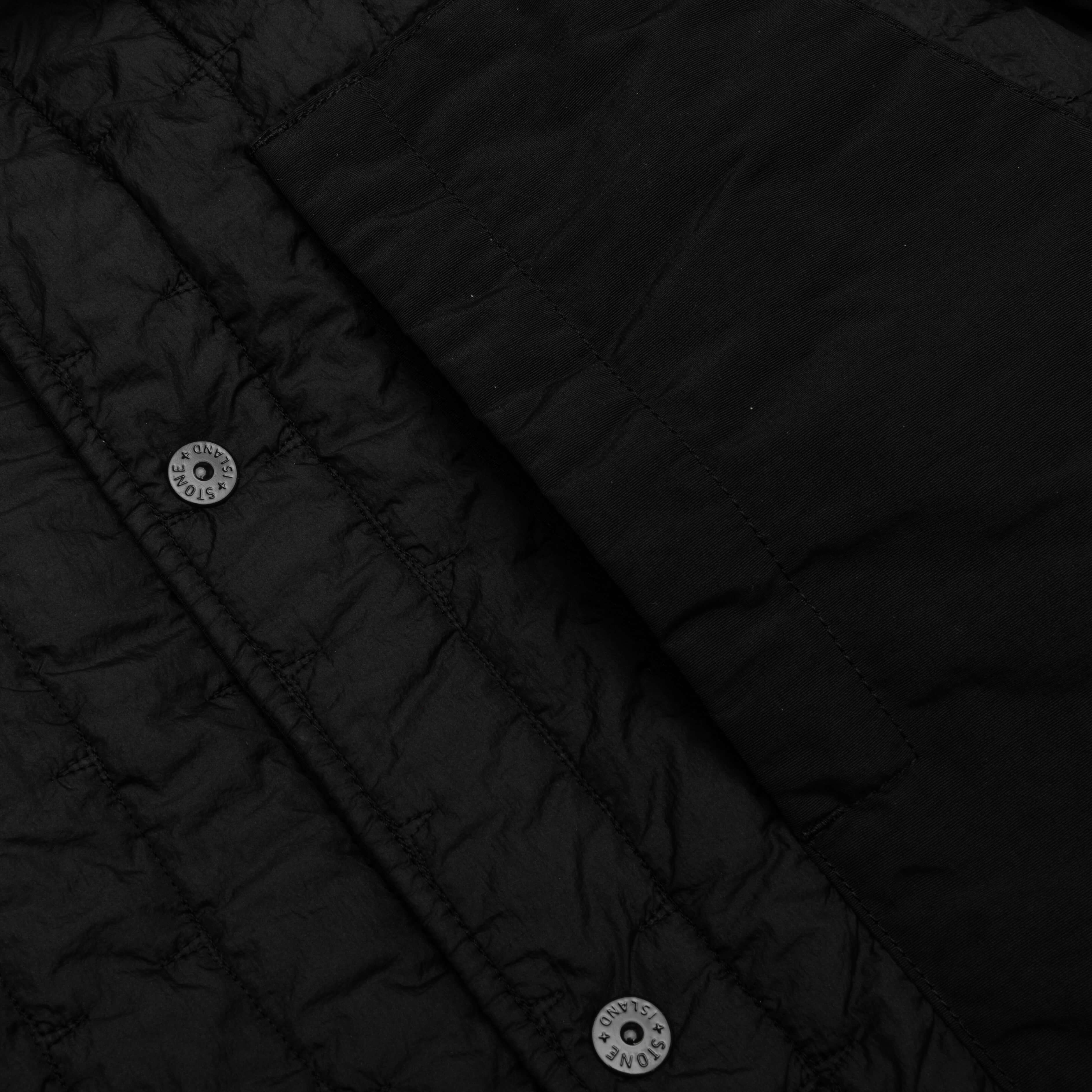 Stone Island Quilted Nylon Stella Jacket - Black