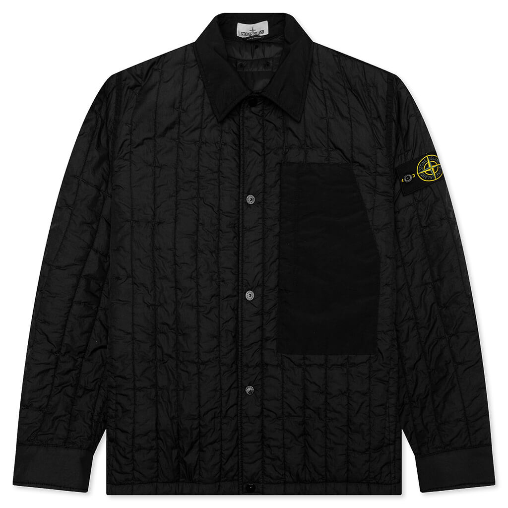 Stone Island Quilted Nylon Stella Jacket - Black