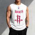 FINAL SALE - NEW CUSTOMIZED NBA07 HRO HOUSTON ROCKETS TANKTOP & GYM SHIRT