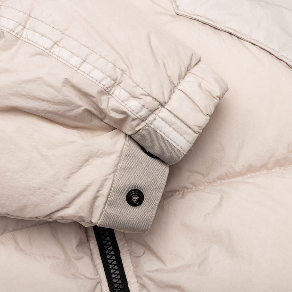 Stone Island Real Feather Jacket - Plaster
