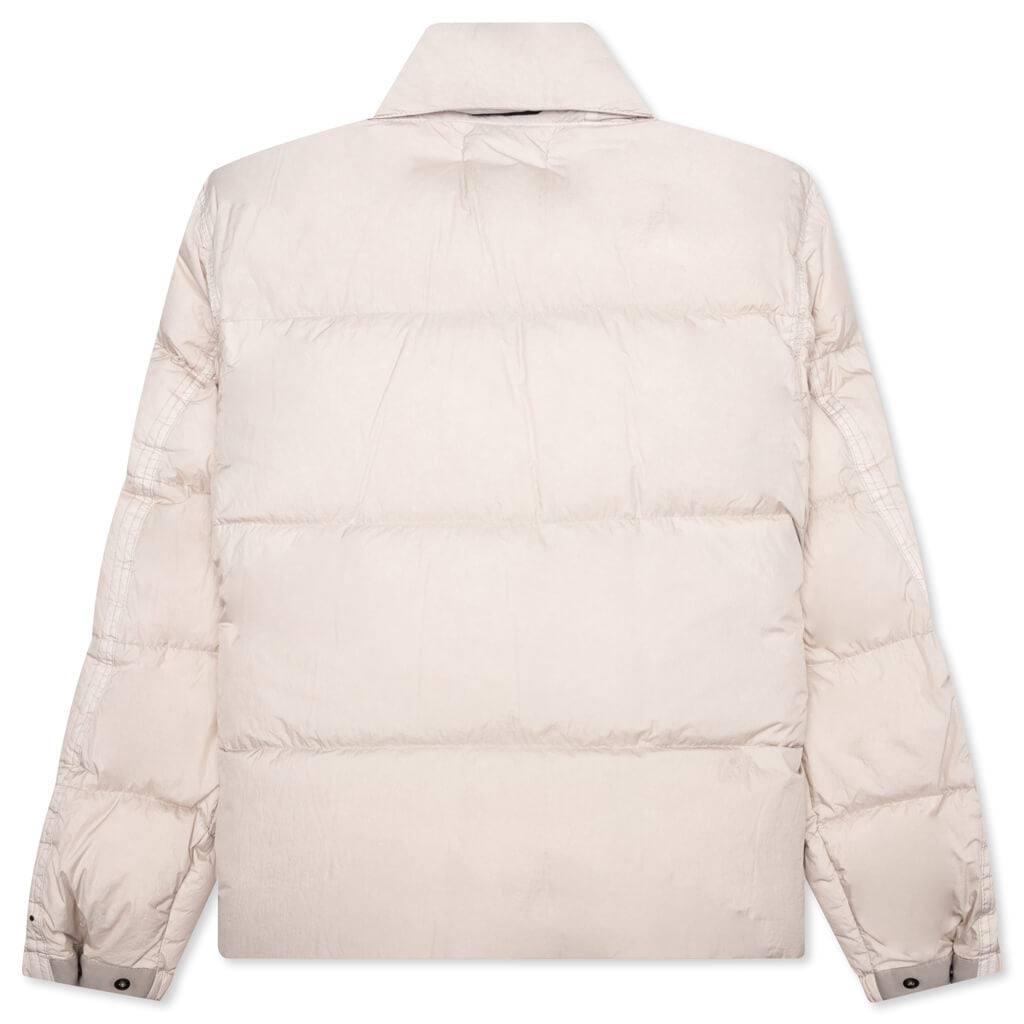 Stone Island Real Feather Jacket - Plaster