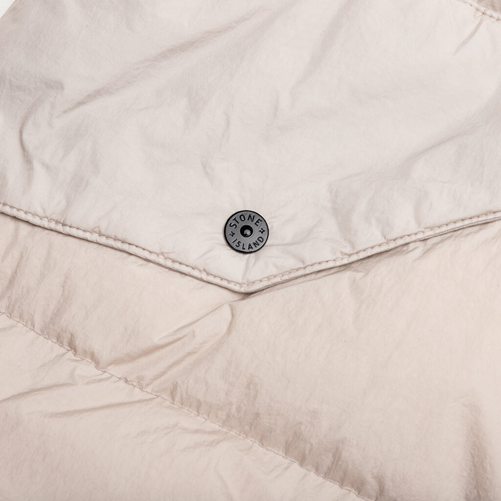 Stone Island Real Feather Jacket - Plaster