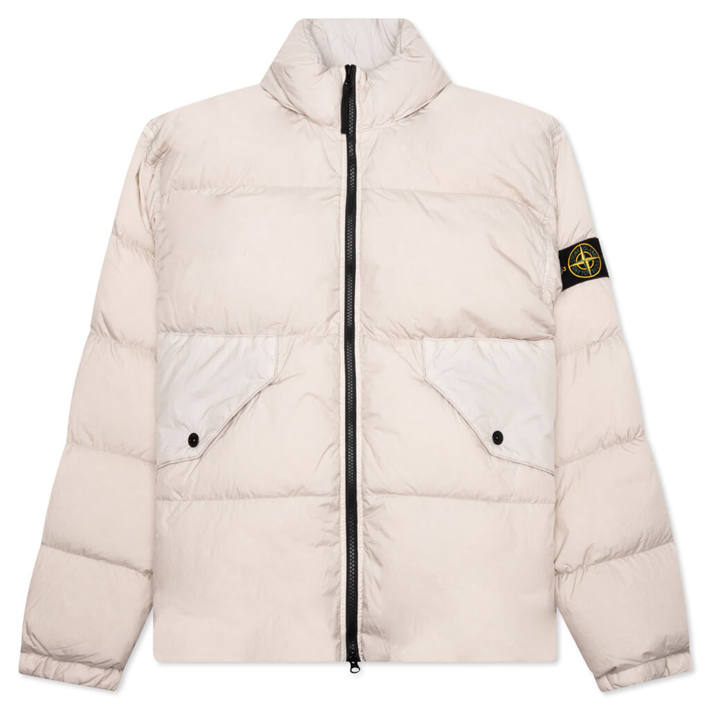 Stone Island Real Feather Jacket - Plaster