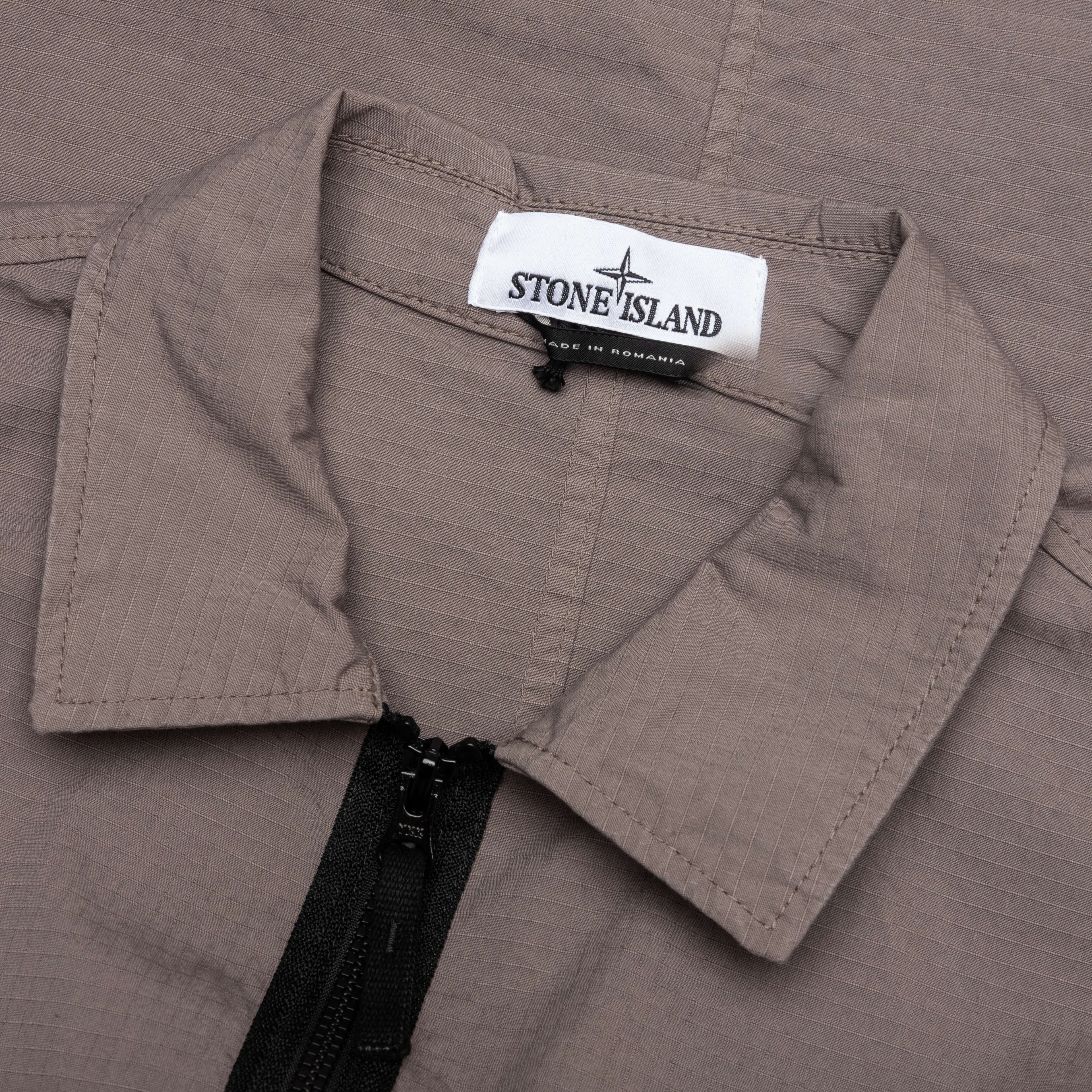 Stone Island Regular Fit Overshirt - Dove Grey