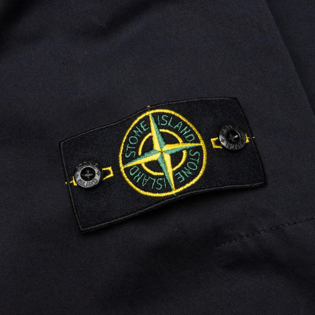 Stone Island Regular Fit Overshirt - Navy Blue