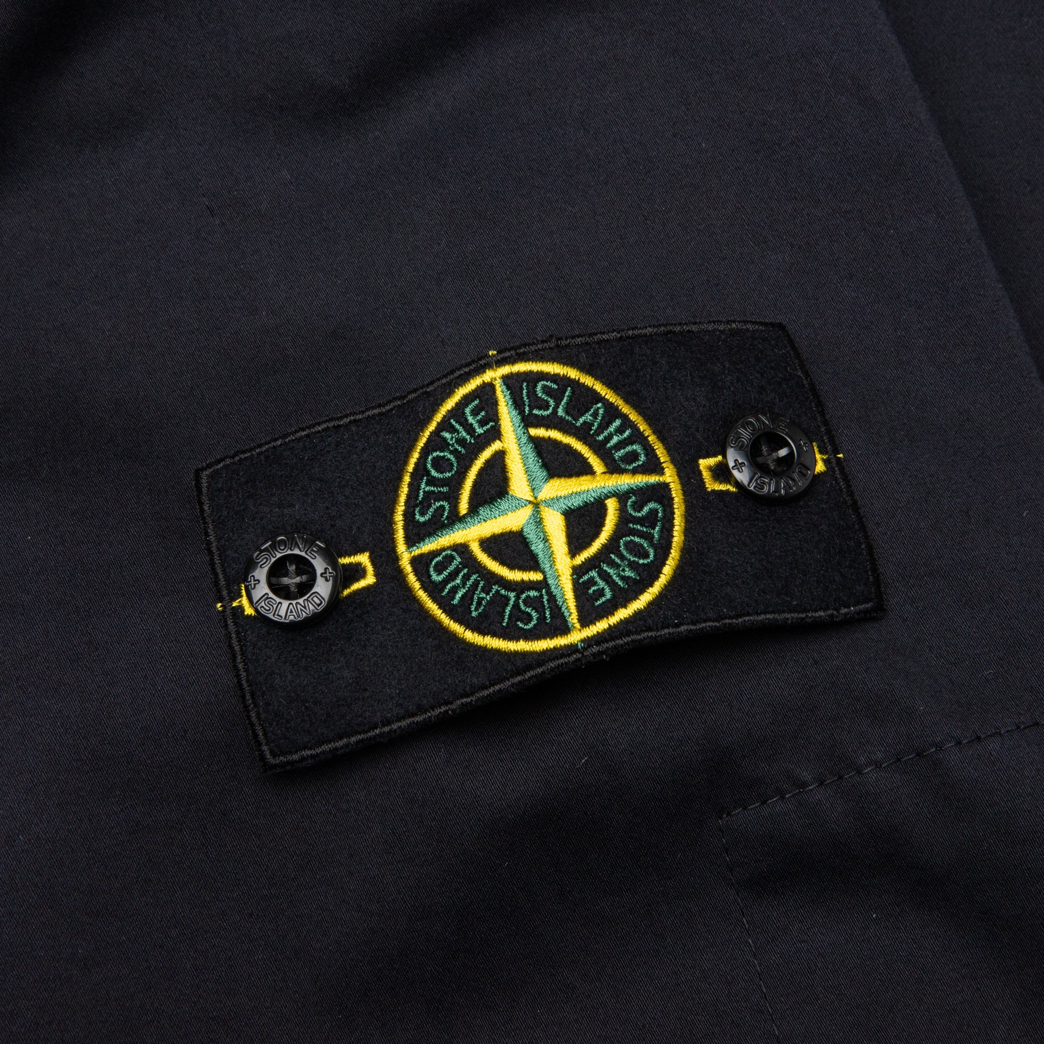 Stone Island Regular Fit Overshirt - Navy Blue