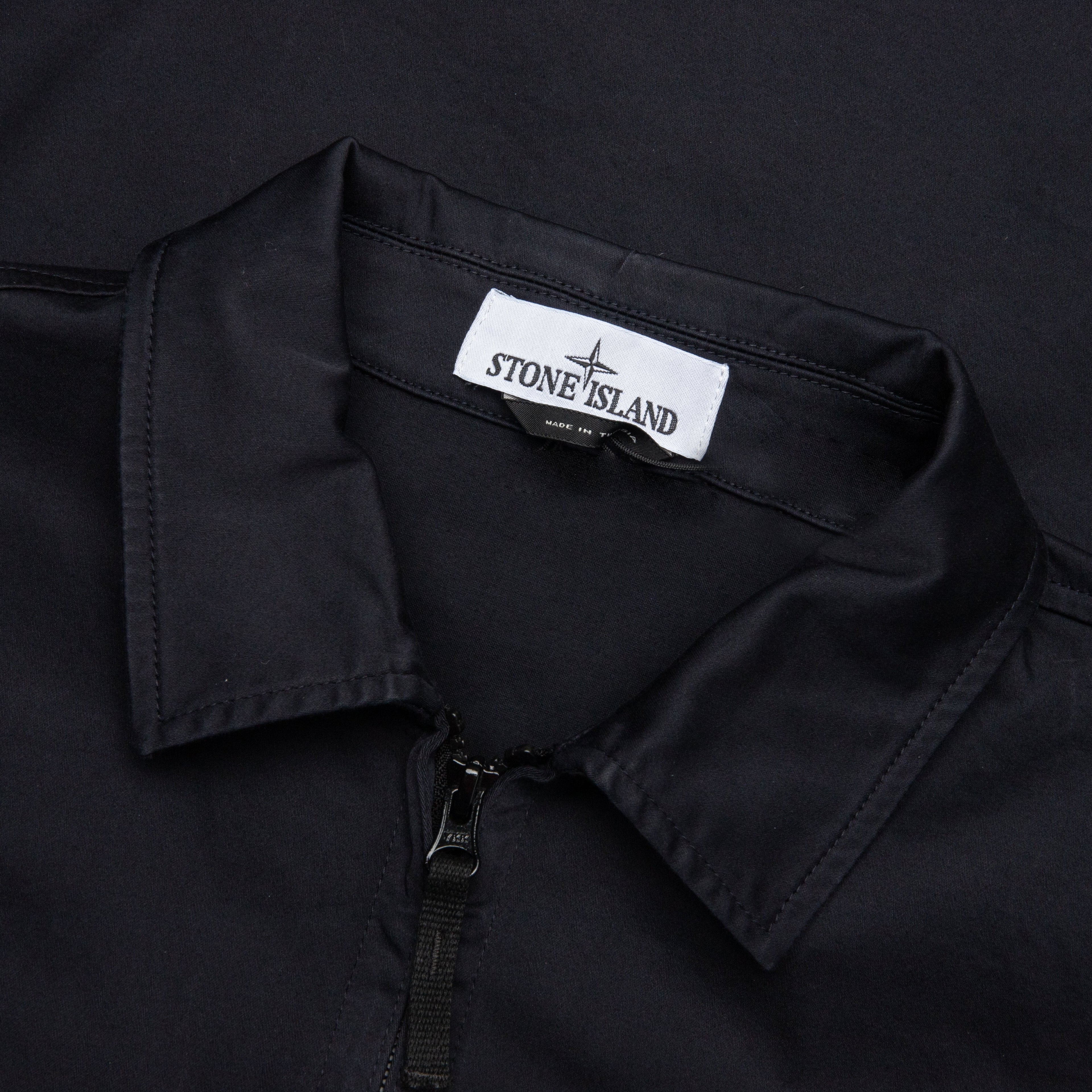 Stone Island Regular Fit Overshirt - Navy Blue