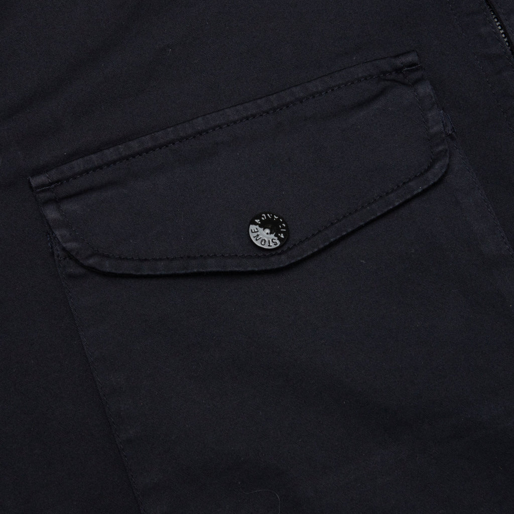 Stone Island Regular Fit Overshirt - Navy Blue