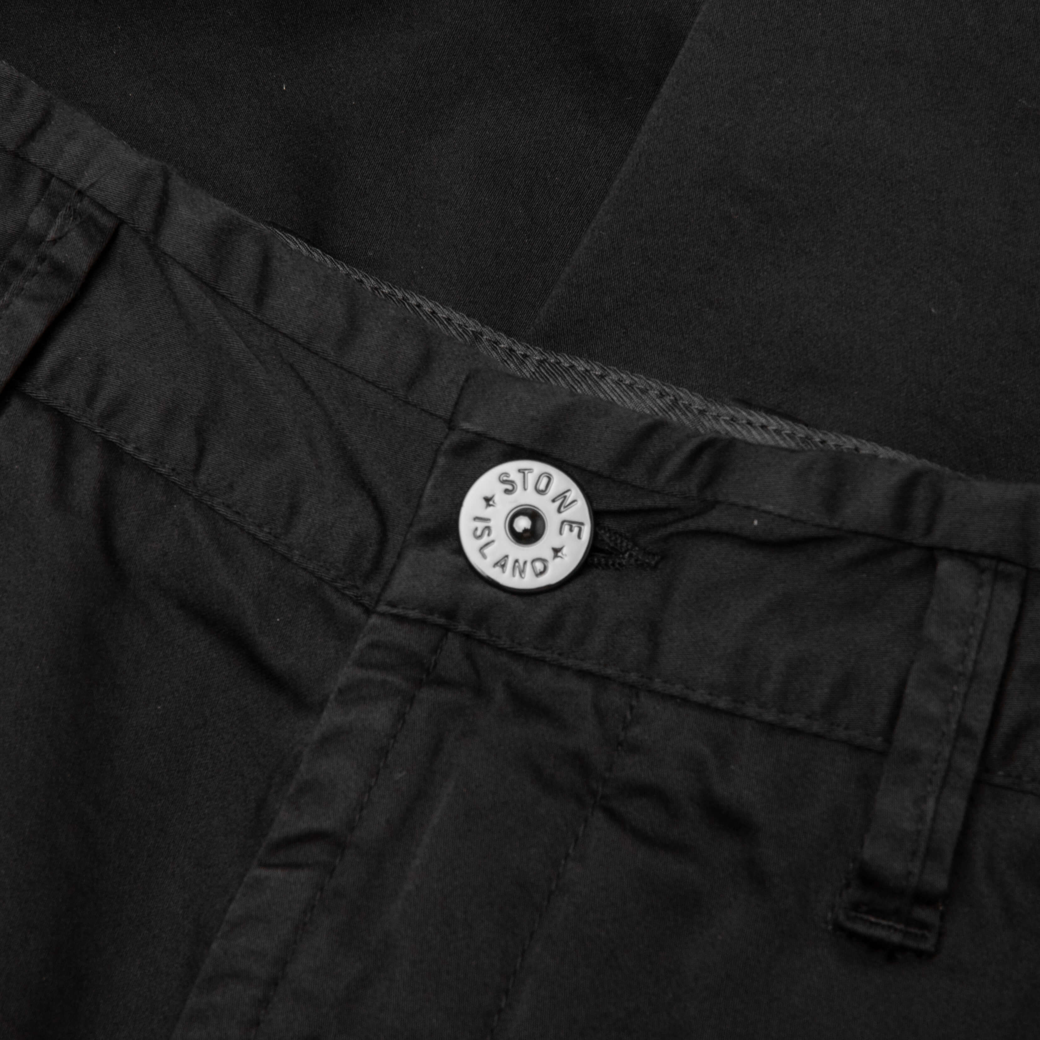Stone Island Regular Fit Pants - Black