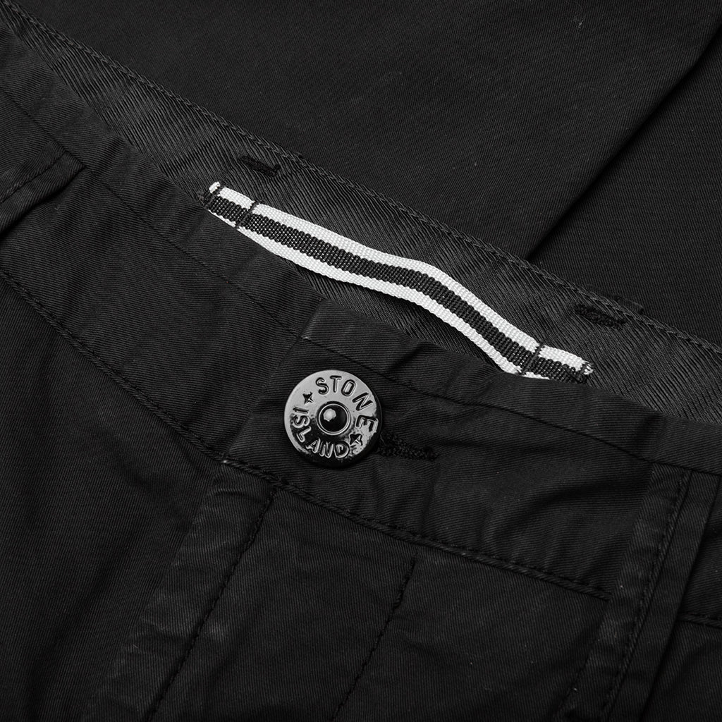 Stone Island Regular Fit Tapered Pants - Black